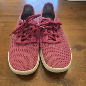 Allbirds Hot Pink Sneakers -- 6